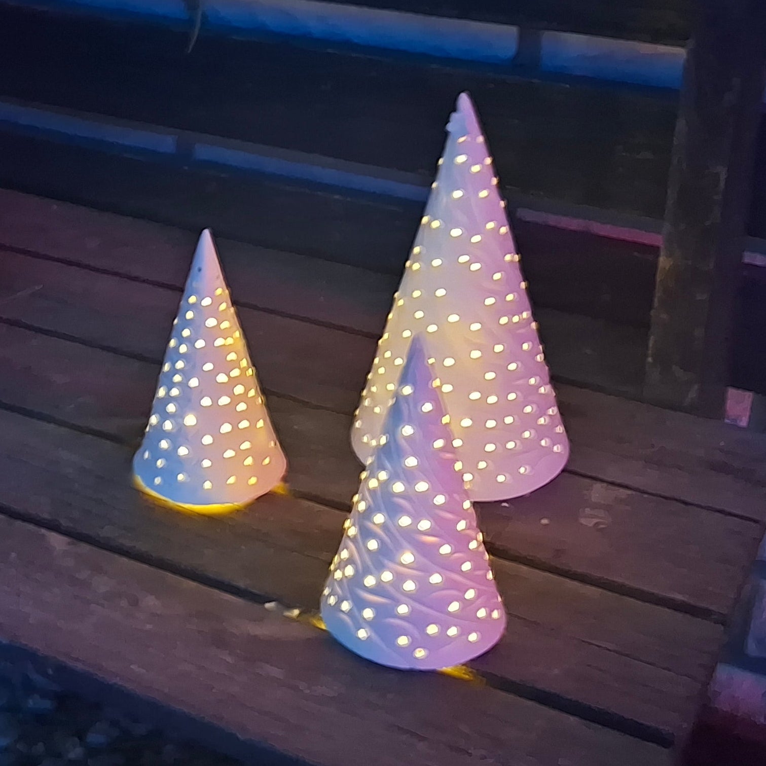 Weihnachtsbaum, Lichtkegel, 22 cm