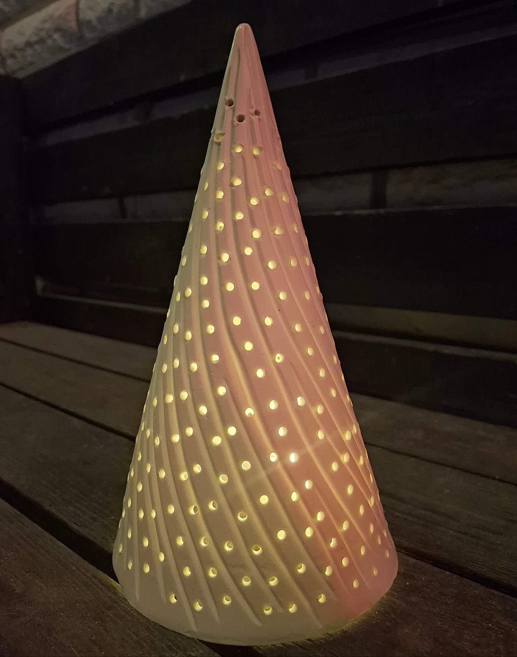 Weihnachtsbaum, Lichtkegel, 16 cm hoch